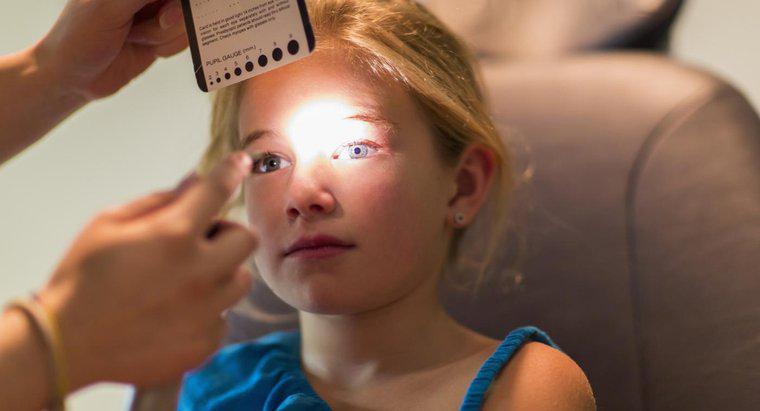 Que prescrição para os olhos é considerada legalmente cega?