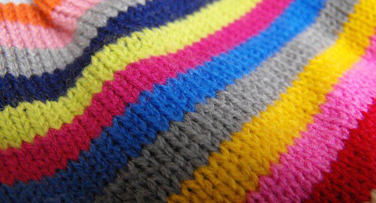 Como você muda as cores ao fazer tricô?