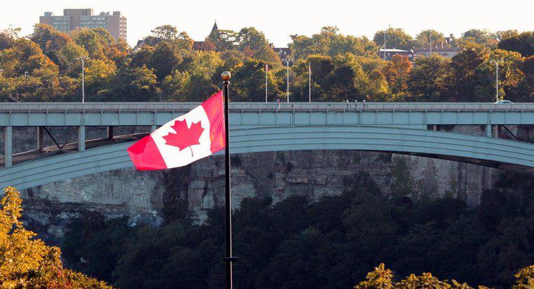 Quais países fazem fronteira com o Canadá?