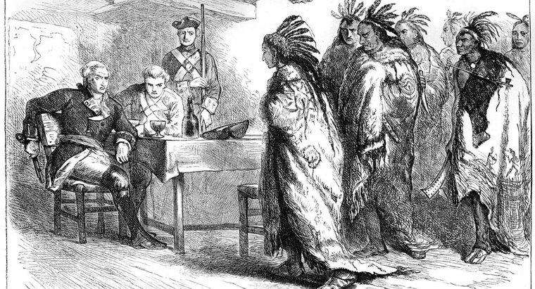 Qual líder reconheceu que os colonos britânicos ameaçavam o modo de vida dos nativos americanos?