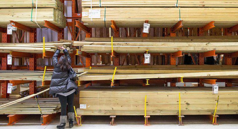 Onde você pode encontrar um gráfico de tamanhos de madeira serrada online?