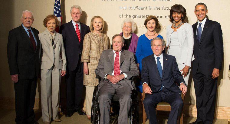 Quem foram os últimos 10 presidentes dos EUA?