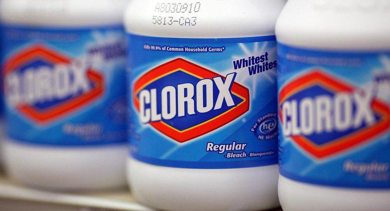 Quais são os ingredientes do Clorox Bleach?