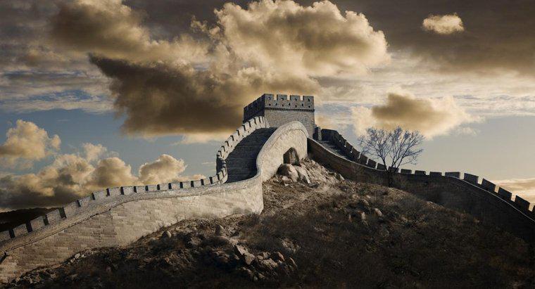 Onde está a localização exata da Grande Muralha da China?