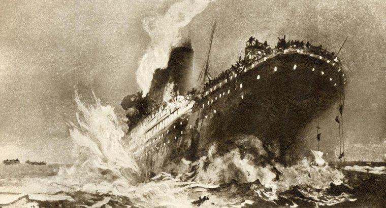 Onde estava o destino do Titanic?