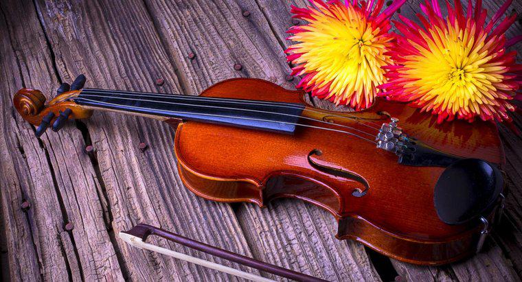 Quais são alguns fatos interessantes sobre o violino?