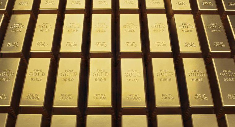O que é a massa molar de ouro?