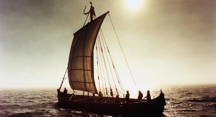 O que os vikings trocaram?