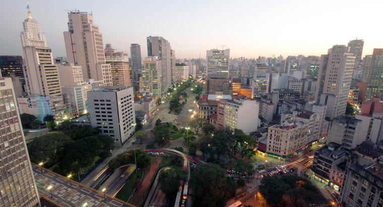 Quais são as 3 maiores cidades do Brasil?