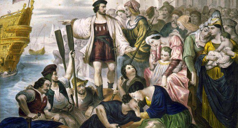 O que é famoso por Cristóvão Colombo?