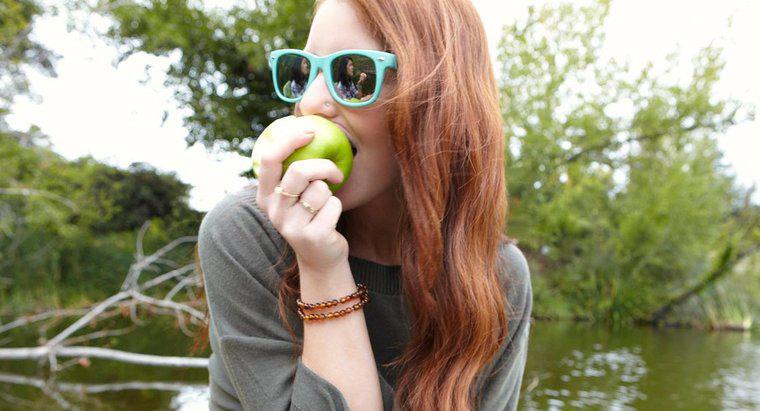 Quantas calorias são necessárias para digerir uma maçã?