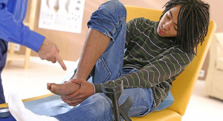 Quanto tempo leva para curar uma torção no tornozelo?