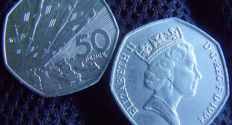 Quais são as moedas de Elizabeth II?