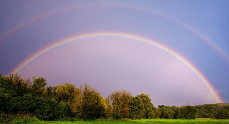 O que significa um arco-íris duplo?